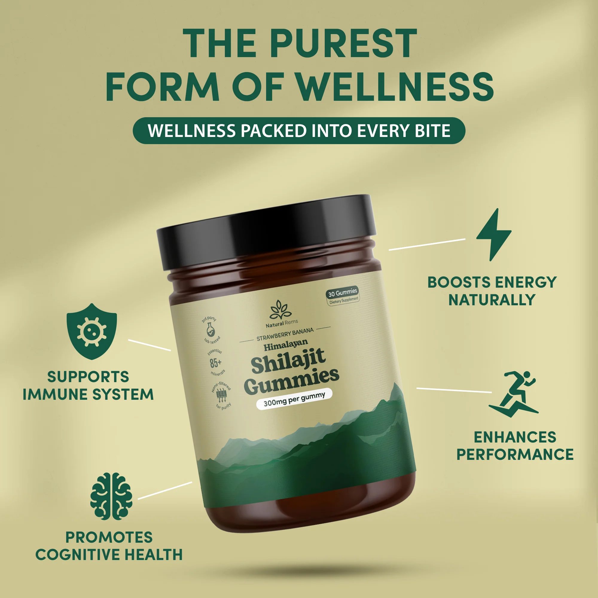 Natural Rems Shilajit Gummies - Image 6