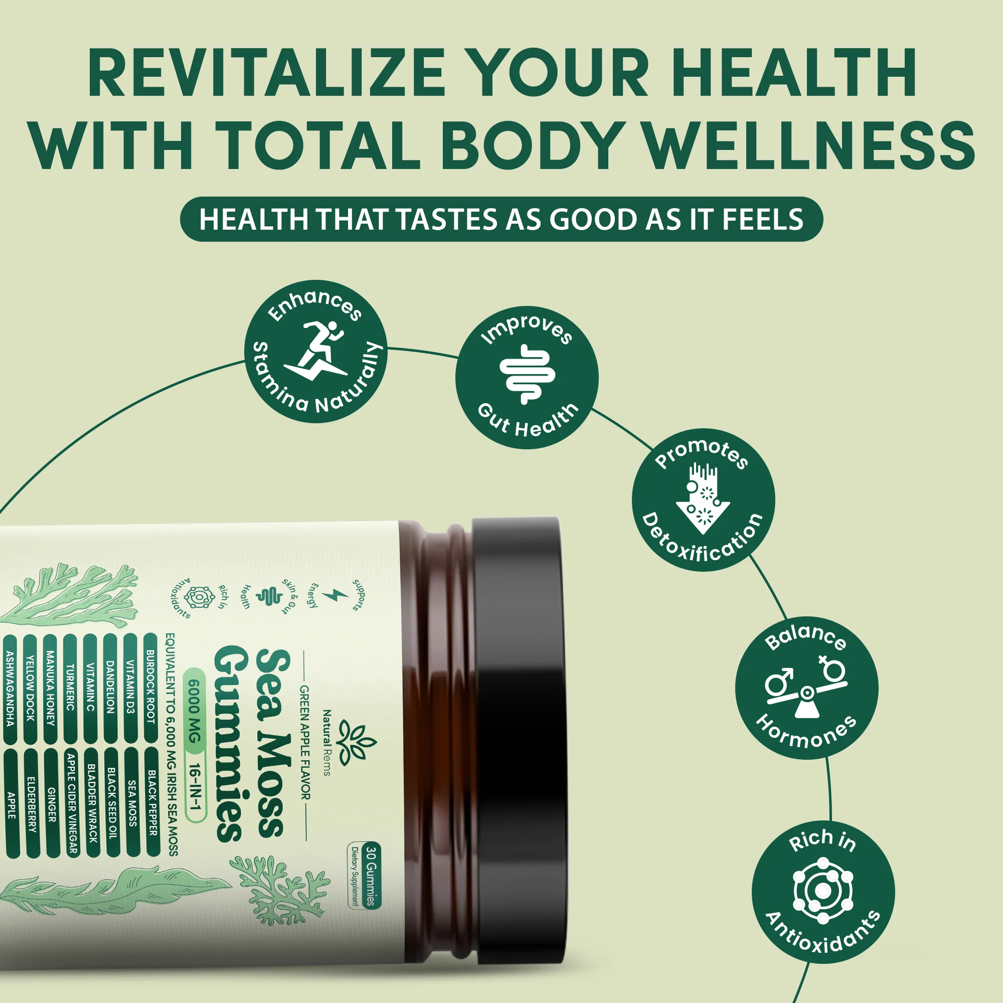 Sea Moss 16-In-1 Gummies - Image 4