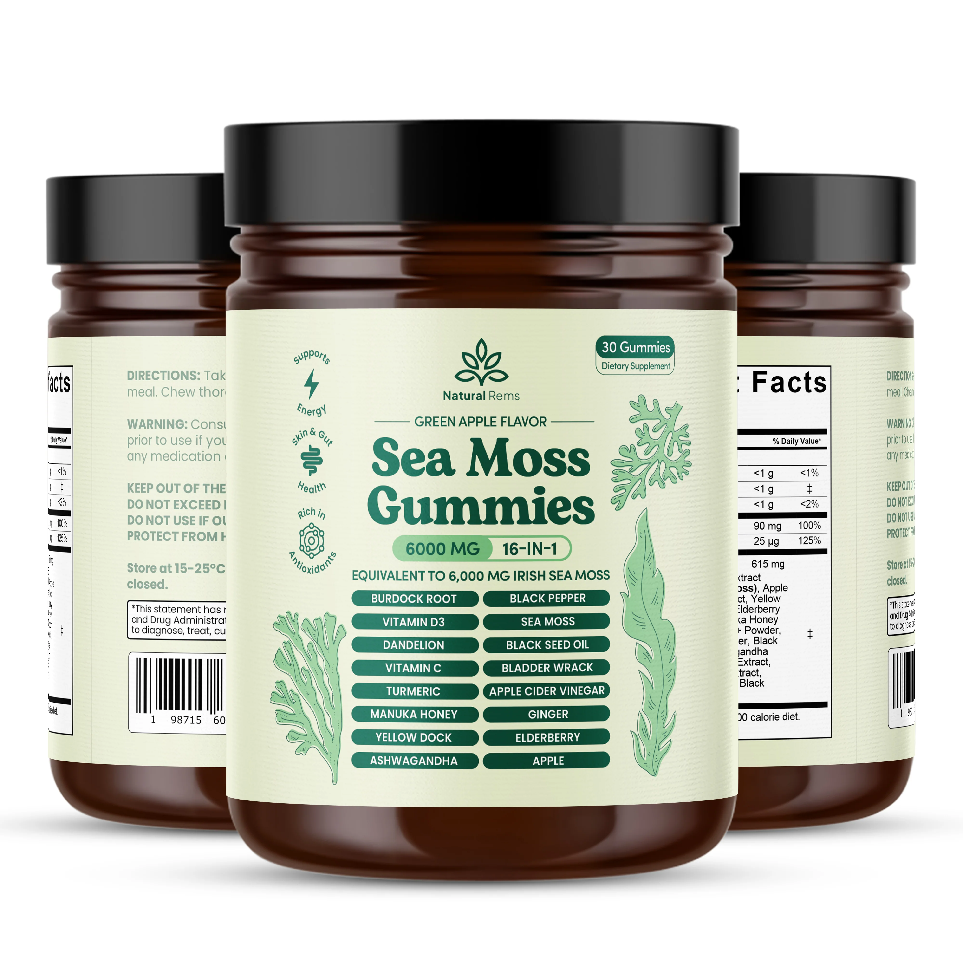 Sea Moss 16-In-1 Gummies - Image 8