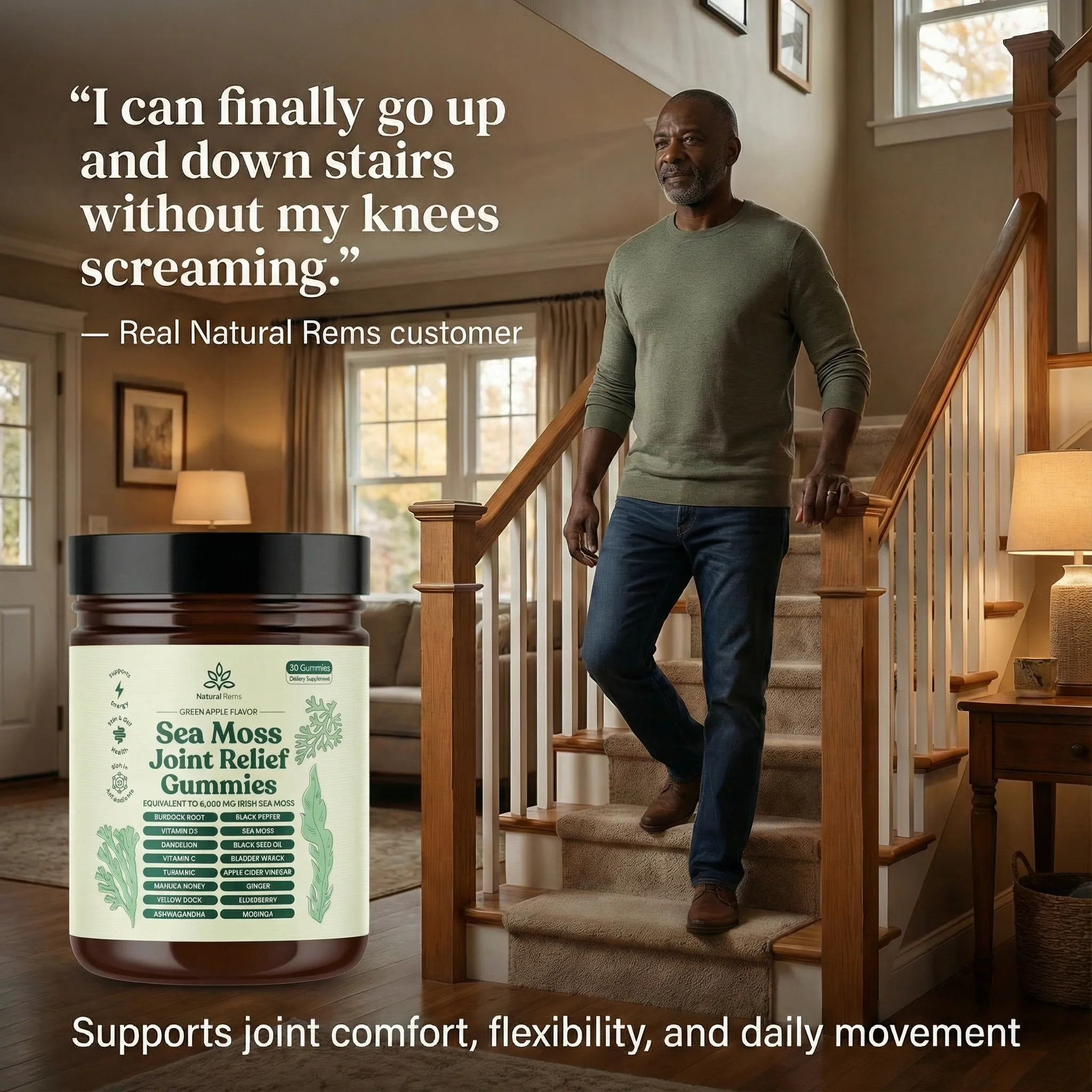 New Years Sale - Sea Moss 16-In-1 Gummies For Joint Comfort & Mobility - Image 6