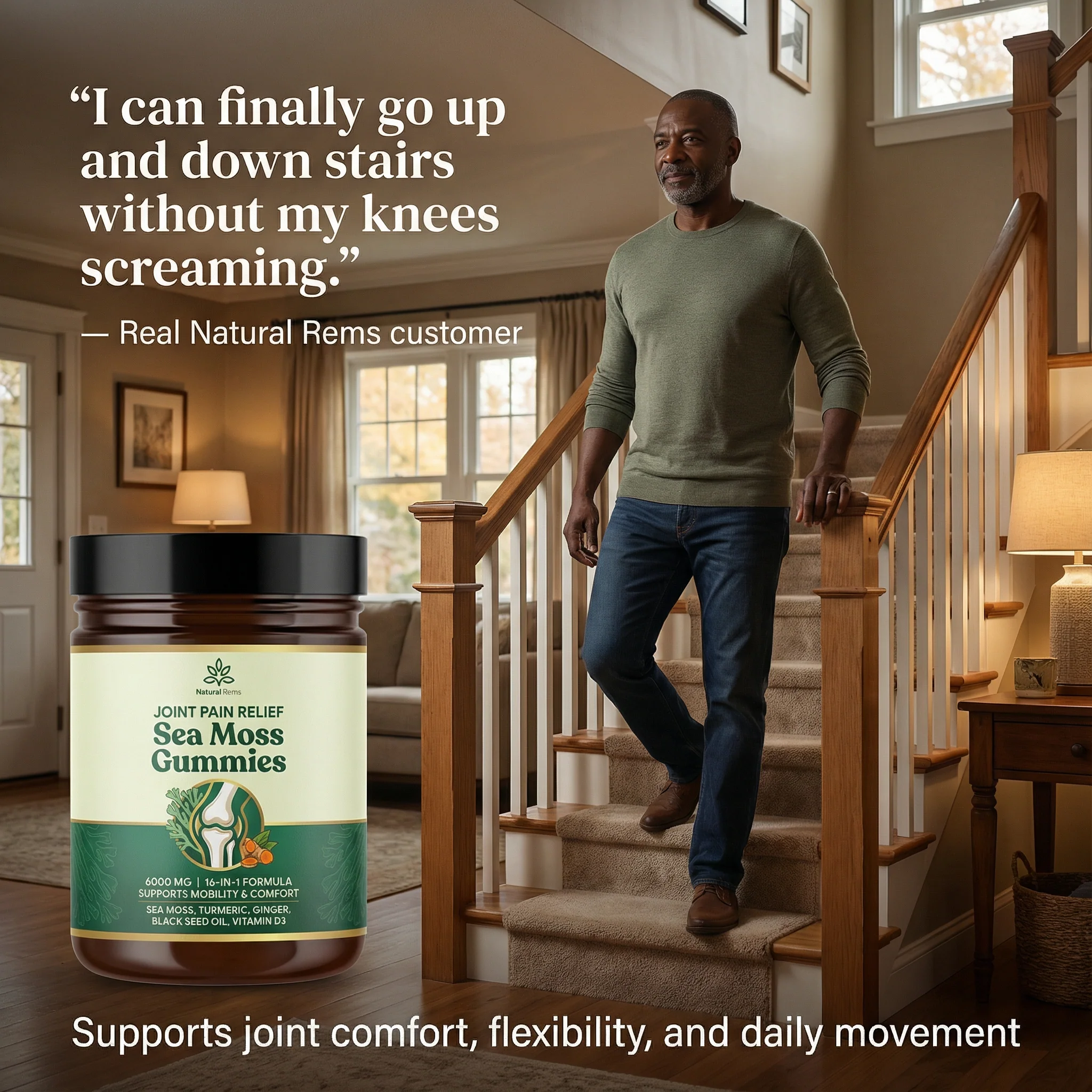 Sea Moss 16-In-1 Gummies - For Joint Comfort & Mobility - Image 7