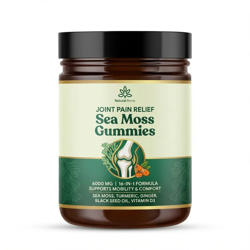 Sea Moss 16-In-1 Gummies - For Joint Comfort & Mobility - Image 9