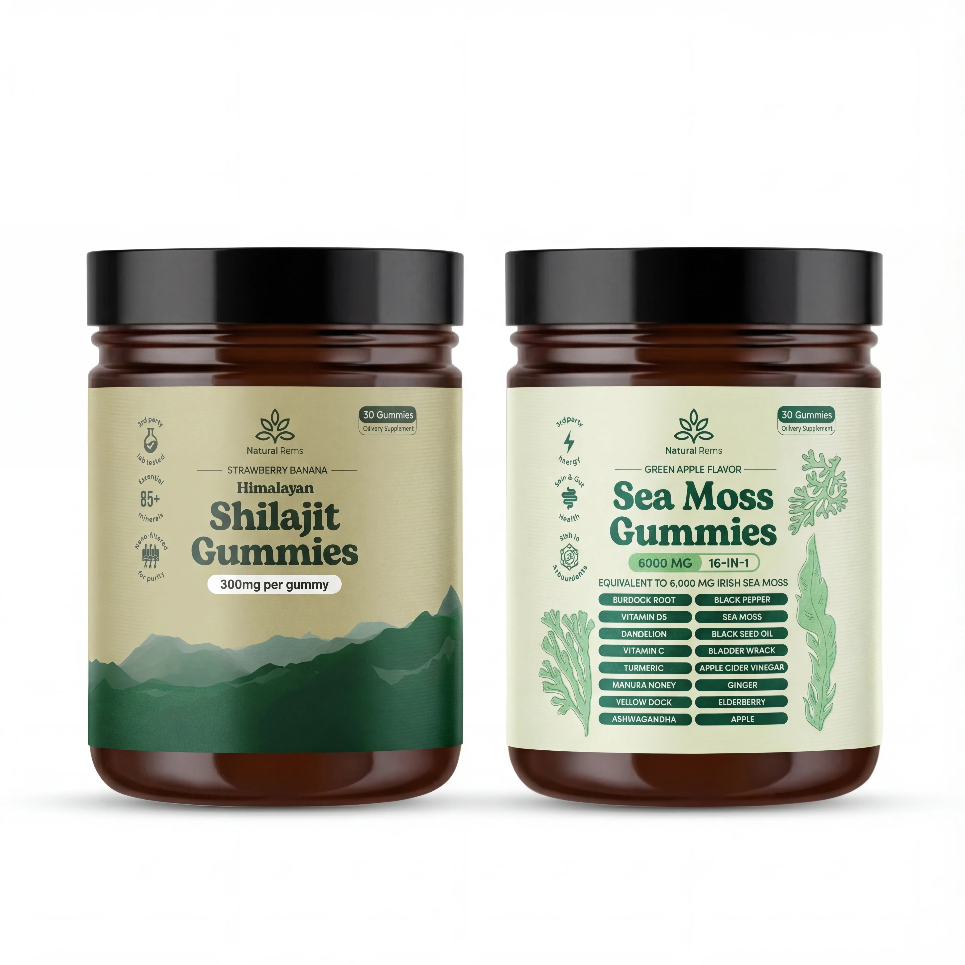 Ultimate Vitality Bundle - Shilajit and Sea Moss Gummies - Image 7