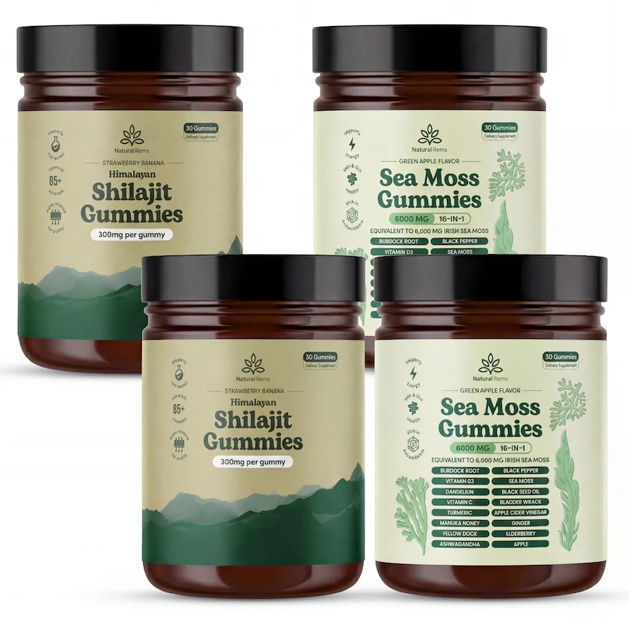 Ultimate Vitality Bundle - Shilajit and Sea Moss Gummies - Image 8